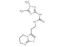 N-[2-(6,7-dihydro-5H-[1,3]thiazolo[3,2-a]pyrimidin-3-yl)ethyl]-N'-(1,5-dimethyl-1H-1,2,4-triazol-3-yl)urea