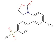 3-[5-methyl-4'-(methylsulfonyl)biphenyl-2-yl]-1,3-oxazolidin-2-one