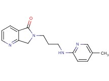 6-{3-[(5-methylpyridin-2-yl)amino]propyl}-6,7-dihydro-5H-pyrrolo[3,4-b]pyridin-5-one
