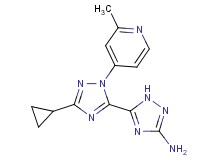 5'-cyclopropyl-2'-(2-methylpyridin-4-yl)-2H,2'H-3,3'-bi-1,2,4-triazol-5-amine