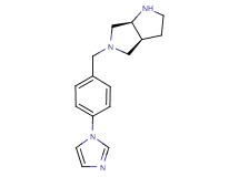 (3aS*,6aS*)-5-[4-(1H-imidazol-1-yl)benzyl]octahydropyrrolo[3,4-b]pyrrole