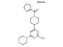 4-[2-methyl-6-(1-L-prolyl-4-piperidinyl)-4-pyrimidinyl]morpholine dihydrochloride