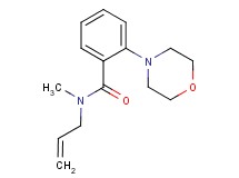 N-allyl-N-methyl-2-morpholin-4-ylbenzamide