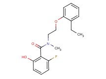 N-[2-(2-ethylphenoxy)ethyl]-2-fluoro-6-hydroxy-N-methylbenzamide