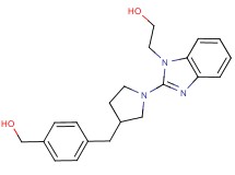 2-(2-{3-[4-(hydroxymethyl)benzyl]pyrrolidin-1-yl}-1H-benzimidazol-1-yl)ethanol