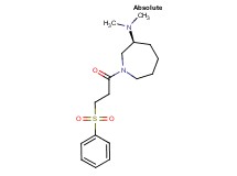(3S)-N,N-dimethyl-1-[3-(phenylsulfonyl)propanoyl]azepan-3-amine