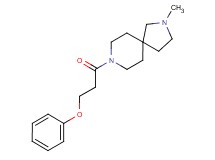 2-methyl-8-(3-phenoxypropanoyl)-2,8-diazaspiro[4.5]decane
