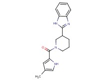 2-{1-[(4-methyl-1H-pyrrol-2-yl)carbonyl]-3-piperidinyl}-1H-benzimidazole