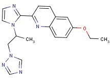 6-ethoxy-2-{1-[1-methyl-2-(1H-1,2,4-triazol-1-yl)ethyl]-1H-imidazol-2-yl}quinoline