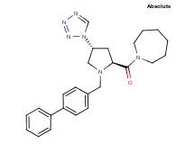 1-[(4R)-1-(4-biphenylylmethyl)-4-(1H-tetrazol-1-yl)-L-prolyl]azepane