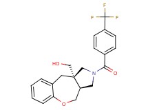 [(3aS*,10aS*)-2-[4-(trifluoromethyl)benzoyl]-2,3,3a,4-tetrahydro-1H-[1]benzoxepino[3,4-c]pyrrol-10a(10H)-yl]methanol
