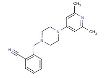 2-{[4-(2,6-dimethylpyridin-4-yl)piperazin-1-yl]methyl}benzonitrile