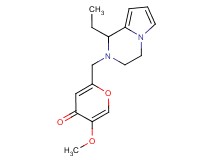 2-[(1-ethyl-3,4-dihydropyrrolo[1,2-a]pyrazin-2(1H)-yl)methyl]-5-methoxy-4H-pyran-4-one