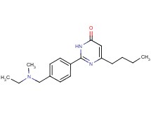 6-butyl-2-(4-{[ethyl(methyl)amino]methyl}phenyl)pyrimidin-4(3H)-one