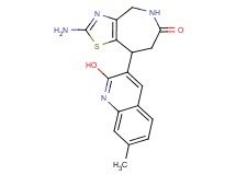 2-amino-8-(2-hydroxy-7-methylquinolin-3-yl)-4,5,7,8-tetrahydro-6H-[1,3]thiazolo[4,5-c]azepin-6-one