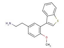 2-[3-(1-benzothien-3-yl)-4-methoxyphenyl]ethanamine