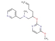 2-[(4-methoxypyrimidin-2-yl)oxy]-N-methyl-N-(pyridin-3-ylmethyl)hex-5-en-1-amine