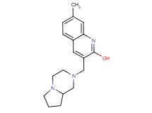 3-(hexahydropyrrolo[1,2-a]pyrazin-2(1H)-ylmethyl)-7-methyl-2-quinolinol