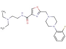N-[2-(diethylamino)ethyl]-2-{[4-(2-fluorophenyl)-1-piperazinyl]methyl}-1,3-oxazole-4-carboxamide