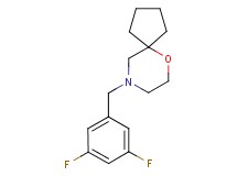 9-(3,5-difluorobenzyl)-6-oxa-9-azaspiro[4.5]decane