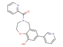 7-pyridin-3-yl-4-(pyridin-2-ylcarbonyl)-2,3,4,5-tetrahydro-1,4-benzoxazepin-9-ol