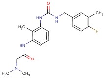 N~1~-[3-({[(4-fluoro-3-methylbenzyl)amino]carbonyl}amino)-2-methylphenyl]-N~2~,N~2~-dimethylglycinamide