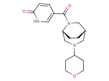 5-{[(1S*,5R*)-3-(tetrahydro-2H-pyran-4-yl)-3,6-diazabicyclo[3.2.2]non-6-yl]carbonyl}pyridin-2(1H)-one