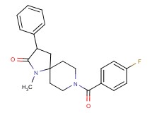 8-(4-fluorobenzoyl)-1-methyl-3-phenyl-1,8-diazaspiro[4.5]decan-2-one