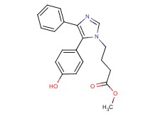 methyl 4-[5-(4-hydroxyphenyl)-4-phenyl-1H-imidazol-1-yl]butanoate