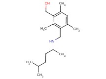 (3-{[(1,4-dimethylpentyl)amino]methyl}-2,4,6-trimethylphenyl)methanol