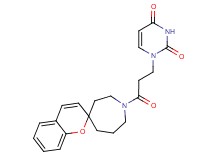 1-[3-oxo-3-(1H-spiro[azepane-4,2'-chromen]-1-yl)propyl]pyrimidine-2,4(1H,3H)-dione