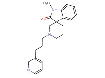 1-methyl-1'-(3-pyridin-3-ylpropyl)spiro[indole-3,3'-piperidin]-2(1H)-one