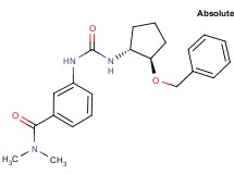 3-[({[(1R,2R)-2-(benzyloxy)cyclopentyl]amino}carbonyl)amino]-N,N-dimethylbenzamide
