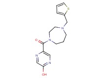 5-{[4-(2-thienylmethyl)-1,4-diazepan-1-yl]carbonyl}-2-pyrazinol