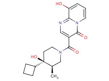 3-{[(3R*,4R*)-4-cyclobutyl-4-hydroxy-3-methylpiperidin-1-yl]carbonyl}-9-hydroxy-4H-pyrido[1,2-a]pyrimidin-4-one