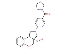 [(3aS*,9bS*)-2-[5-(pyrrolidin-1-ylcarbonyl)pyridin-2-yl]-1,2,3,9b-tetrahydrochromeno[3,4-c]pyrrol-3a(4H)-yl]methanol