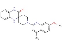 1-(7-methoxy-4-methyl-2-quinolinyl)-1',4'-dihydro-3'H-spiro[piperidine-4,2'-quinoxalin]-3'-one