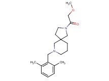 7-(2,6-dimethylbenzyl)-2-(methoxyacetyl)-2,7-diazaspiro[4.5]decane