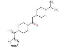 1-[(1-isopropyl-4-piperidinyl)acetyl]-4-(1H-pyrrol-2-ylcarbonyl)piperazine