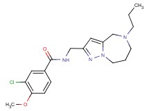 3-chloro-4-methoxy-N-[(5-propyl-5,6,7,8-tetrahydro-4H-pyrazolo[1,5-a][1,4]diazepin-2-yl)methyl]benzamide