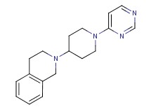 2-(1-pyrimidin-4-ylpiperidin-4-yl)-1,2,3,4-tetrahydroisoquinoline