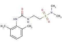 2-({[(2,6-dimethylphenyl)amino]carbonyl}amino)-N,N-dimethylethanesulfonamide