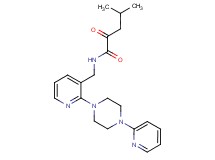 4-methyl-2-oxo-N-{[2-(4-pyridin-2-ylpiperazin-1-yl)pyridin-3-yl]methyl}pentanamide