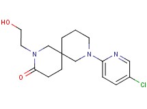 8-(5-chloro-2-pyridinyl)-2-(2-hydroxyethyl)-2,8-diazaspiro[5.5]undecan-3-one