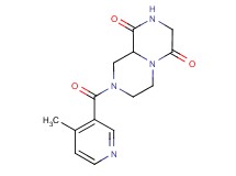 8-[(4-methylpyridin-3-yl)carbonyl]tetrahydro-2H-pyrazino[1,2-a]pyrazine-1,4(3H,6H)-dione
