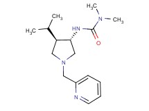 N'-[(3S*,4R*)-4-isopropyl-1-(2-pyridinylmethyl)-3-pyrrolidinyl]-N,N-dimethylurea