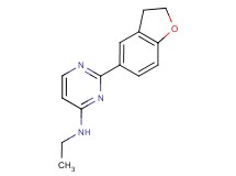2-(2,3-dihydro-1-benzofuran-5-yl)-N-ethylpyrimidin-4-amine