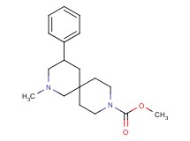 methyl 2-methyl-4-phenyl-2,9-diazaspiro[5.5]undecane-9-carboxylate