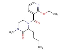 3-butyl-4-[(2-ethoxy-3-pyridinyl)carbonyl]-1-methyl-2-piperazinone