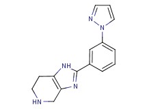 2-[3-(1H-pyrazol-1-yl)phenyl]-4,5,6,7-tetrahydro-1H-imidazo[4,5-c]pyridine dihydrochloride